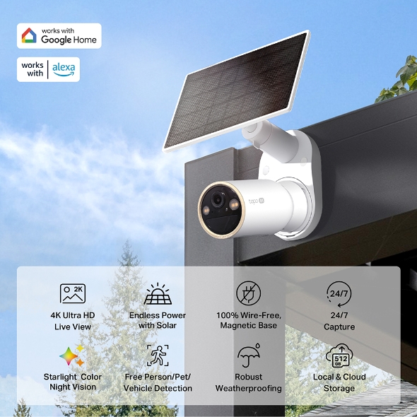 دوربین مداربسته خورشیدی Tapo C460 KIT