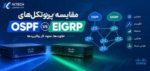 مقایسه پروتکل‌های OSPF و EIGRP