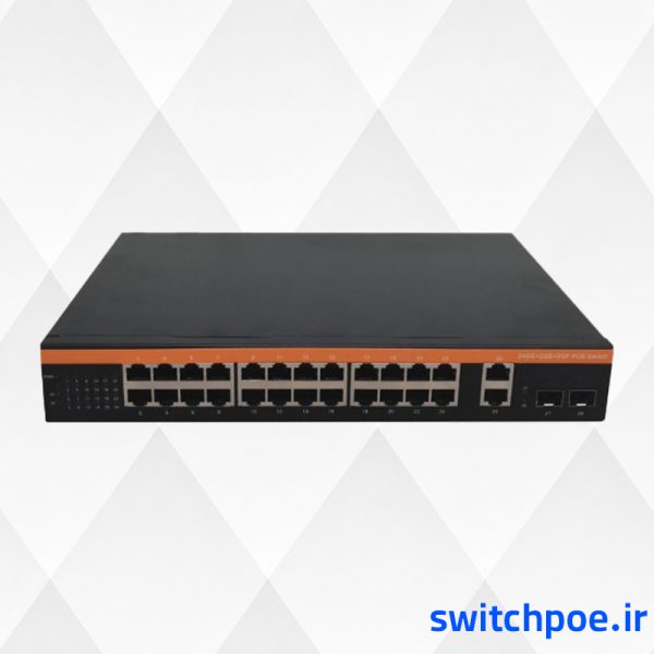سوئیچ شبکه 24 پورت 1000سری بلک مارینا مدل NK-7244GS